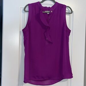 Banana Republic Purple Sleeveless Blouse - Size 10